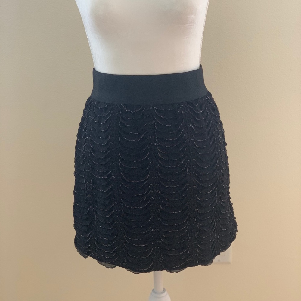 4/$20 High waisted shimmer skirt